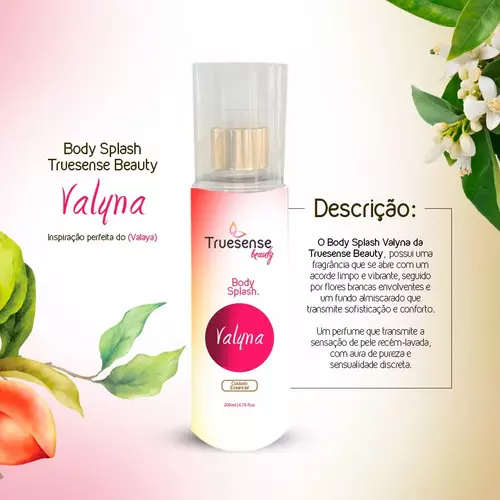 BODY SPLASH VALYNA - 200 ML - Imagem 4