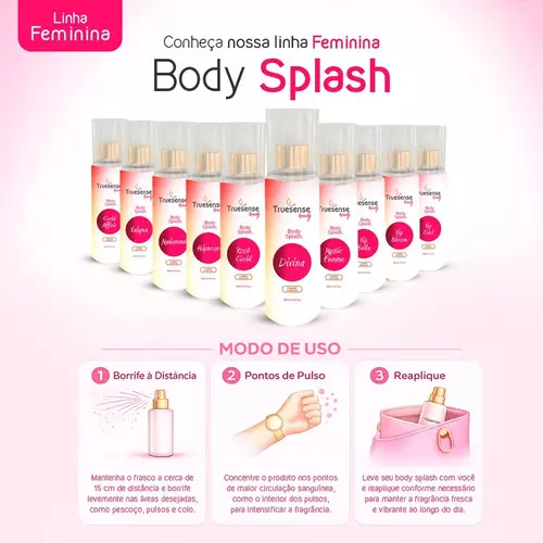 BODY SPLASH VALYNA - 200 ML - Imagem 5