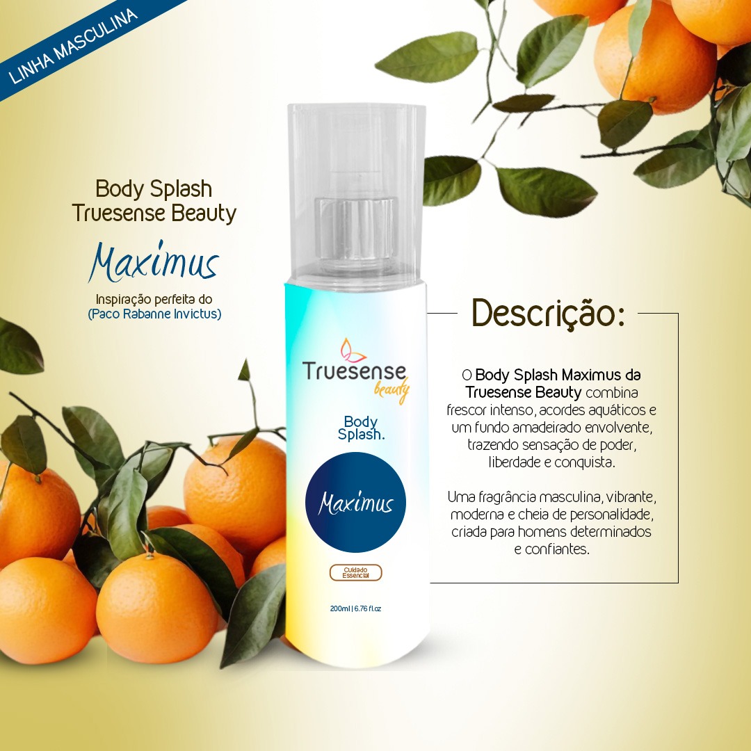 BODY SPLASH MAXIMUS - 200 ML - Imagem 3