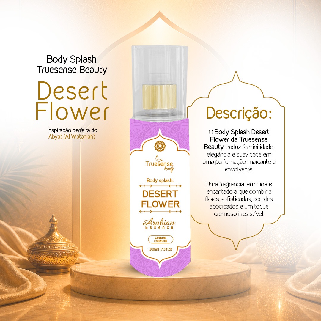 BODY SPLASH DESERT FLOWER 200 ML - Imagem 4