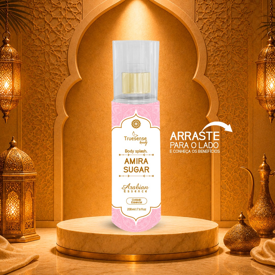 BODY SPLASH AMIRA SUGAR 200 ML - Imagem 3